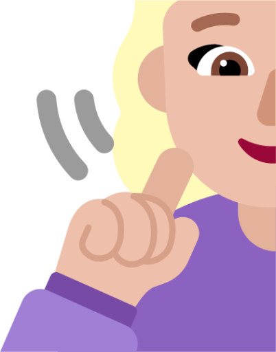 man deaf medium light emoji