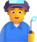 man factory worker default emoji
