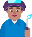man factory worker medium emoji