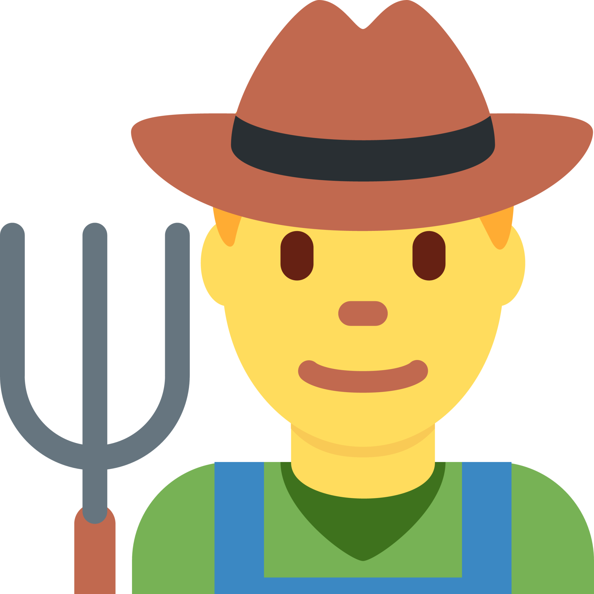 man farmer emoji