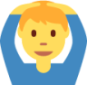 man gesturing OK emoji