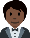 man in tuxedo tone 5 emoji