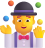man juggling default emoji