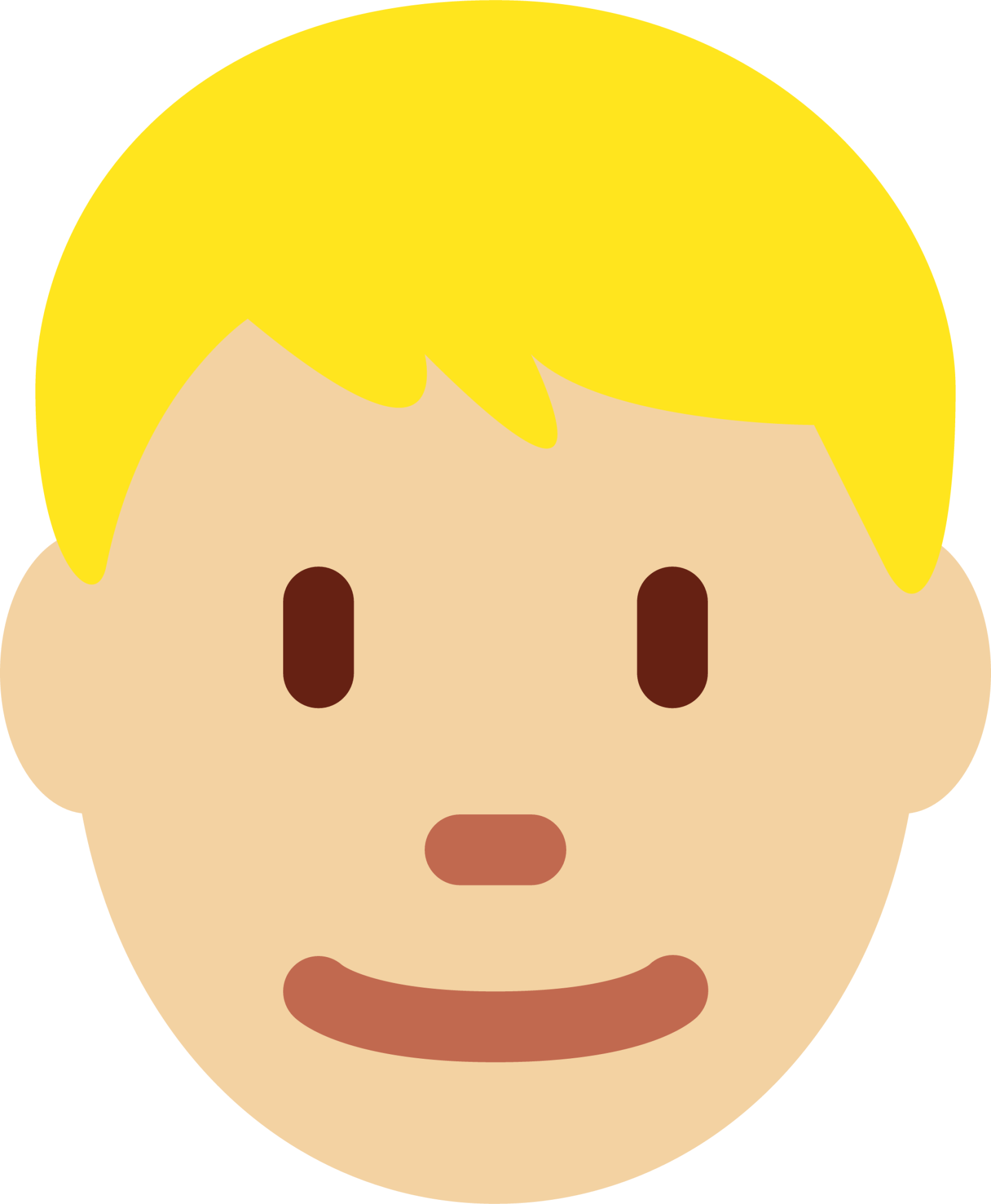 man: medium-light skin tone, blond hair emoji