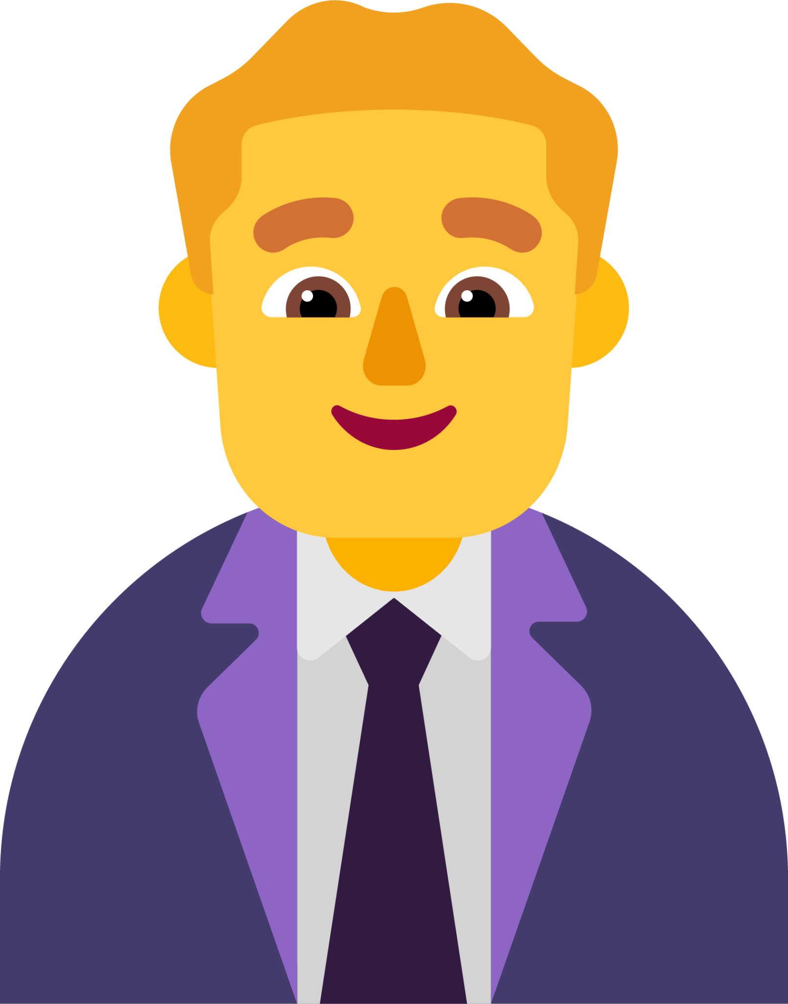 man office worker default emoji
