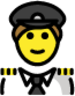 man pilot emoji