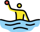 man playing water polo emoji
