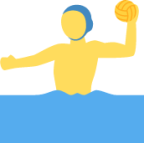 man playing water polo emoji
