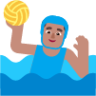 man playing water polo medium emoji