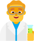 man scientist default emoji
