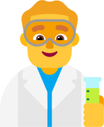 man scientist default emoji
