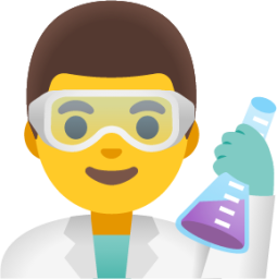 man scientist emoji