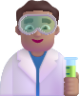 man scientist medium emoji