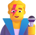 man singer default emoji