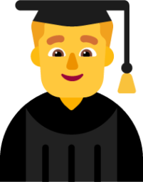 man student default emoji
