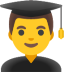 man student emoji