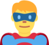 man superhero emoji