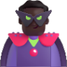 man supervillain dark emoji