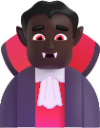 man vampire dark emoji