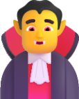 man vampire default emoji