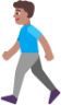 man walking medium emoji
