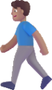 man walking medium emoji