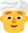 man wearing turban default emoji