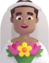 man with veil medium emoji