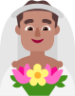 man with veil medium emoji