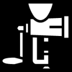 manual meat grinder icon