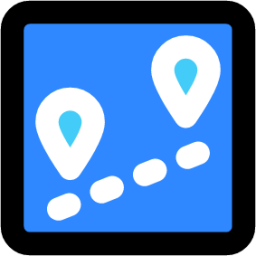 map distance icon