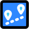 map distance icon