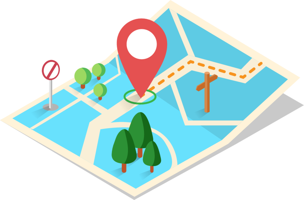 Map illustration