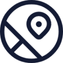 maps circle icon