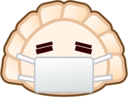 mask (dumpling) emoji