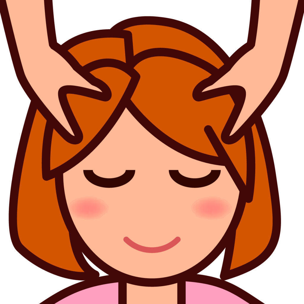 massage (plain) emoji