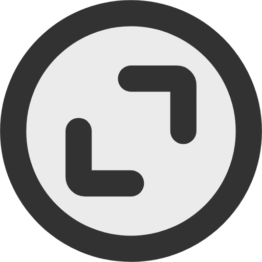 maximaize circle icon