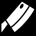 meat cleaver icon