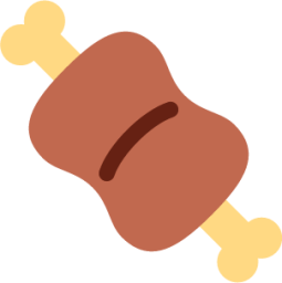 meat on bone emoji