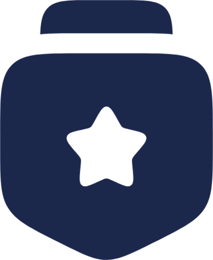 Medal Star Square icon