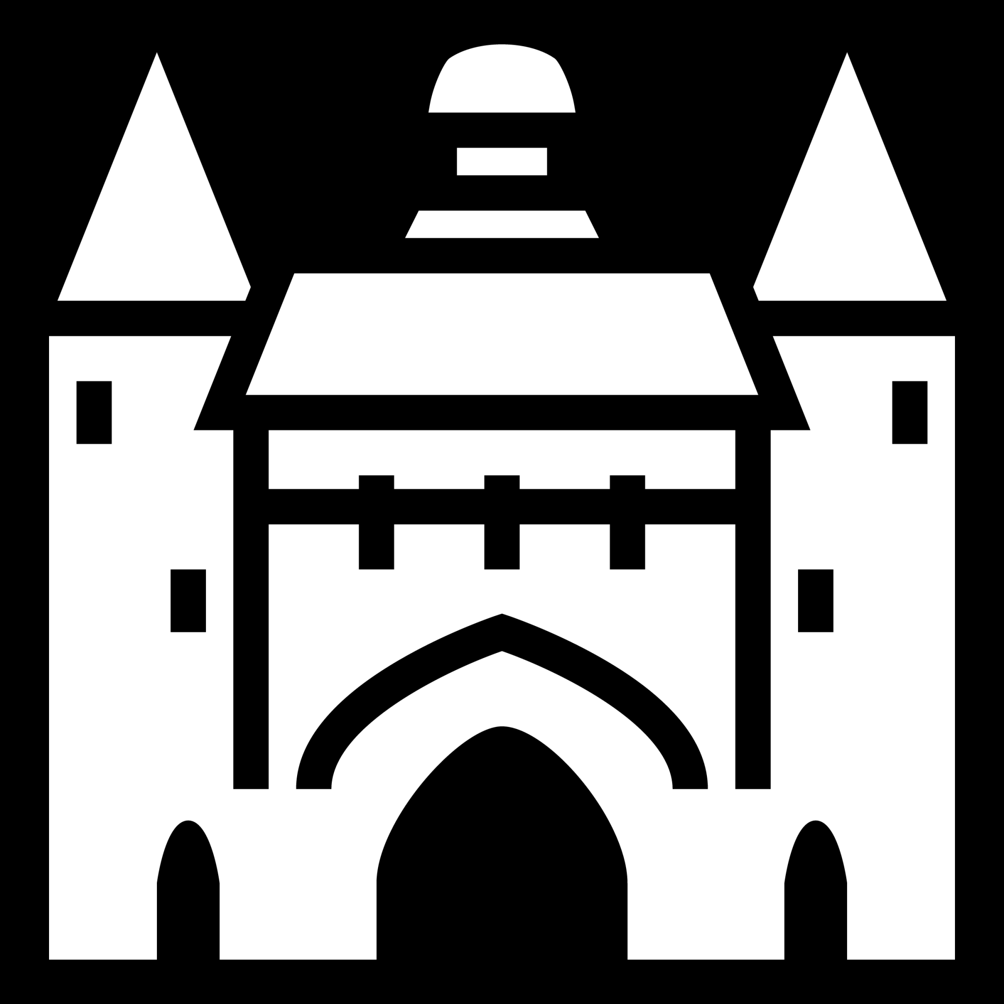 medieval gate icon