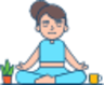 Meditation illustration