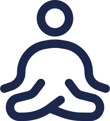 Meditation Round icon