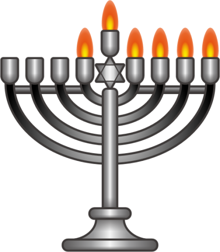 menorah (fifth night) emoji