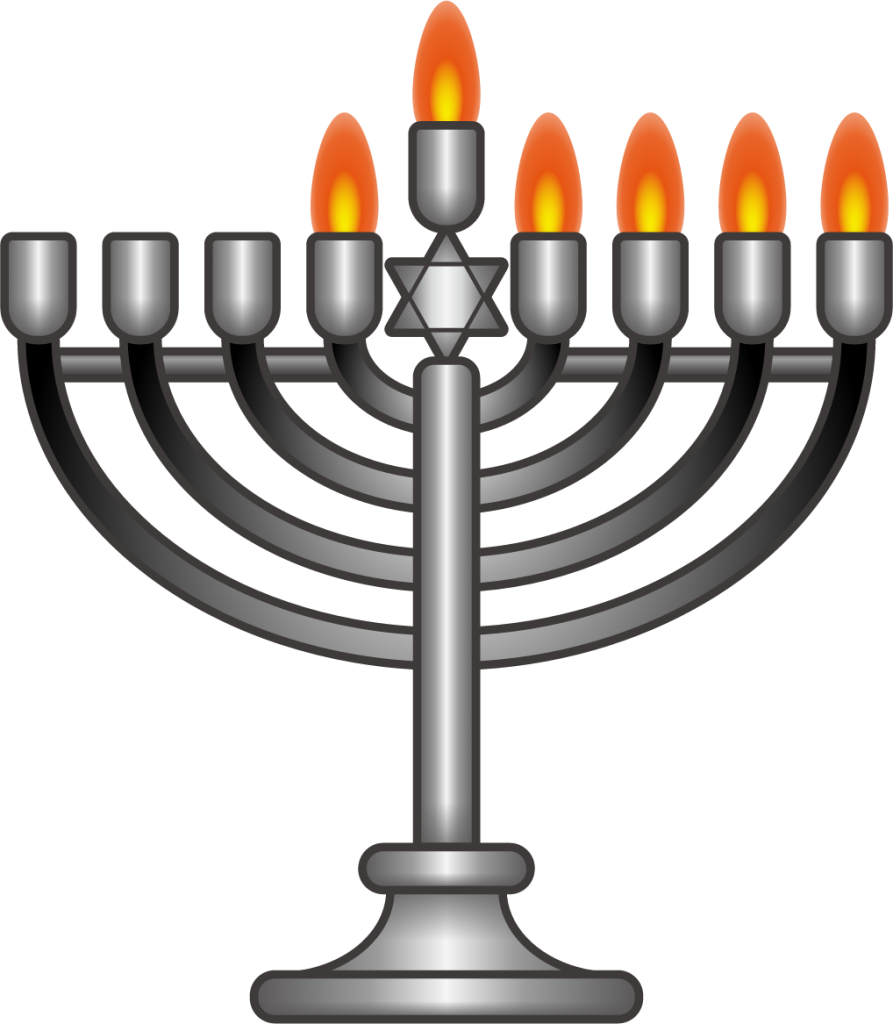 menorah (fifth night) emoji