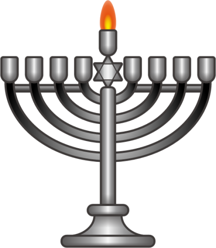menorah (shamash) emoji