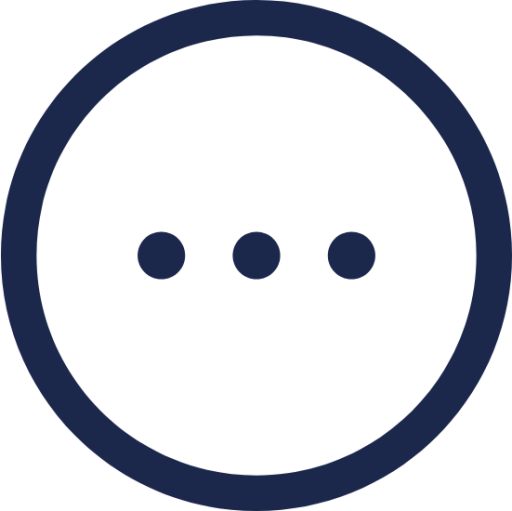 Menu Dots Circle icon