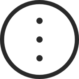menu kebab vertical circle icon