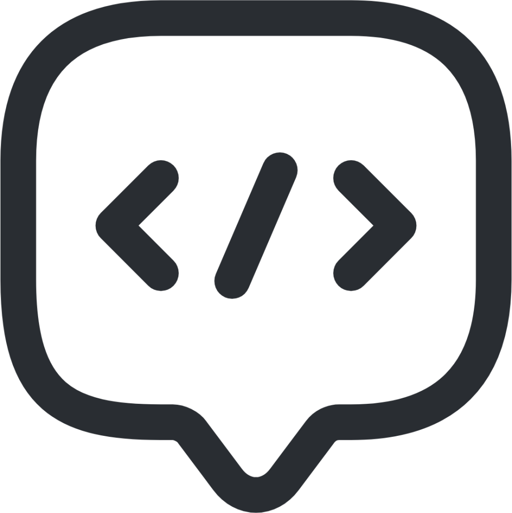 message programming icon