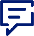 message square lines icon